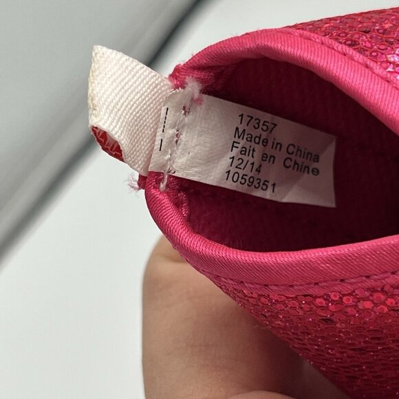 Build a Bear BAB Lot Pink Sparkle Glitter High Top Sneakers Shoes Roller Skates - Picture 3 of 15